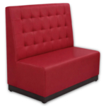 Horeca-Eetbank-Napoli-Kunstleer-Bordeaux-120-cm