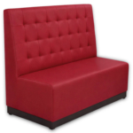 Horeca-Eetbank-Napoli-Kunstleer-Bordeaux-140-cm