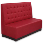 Horeca-Eetbank-Napoli-Kunstleer-Bordeaux-150-cm