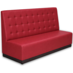 Horeca-Eetbank-Napoli-Kunstleer-Bordeaux-160-cm