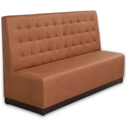 Horeca-Eetbank-Napoli-Kunstleer-Camel-180-cm