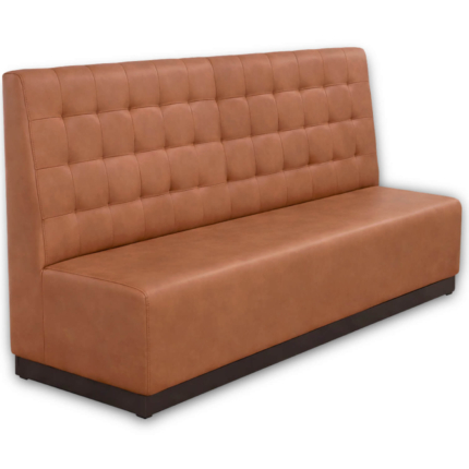 Horeca-Eetbank-Napoli-Kunstleer-Camel-200-cm