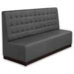 Horeca-Eetbank-Napoli-Kunstleer-Grijs-200-cm