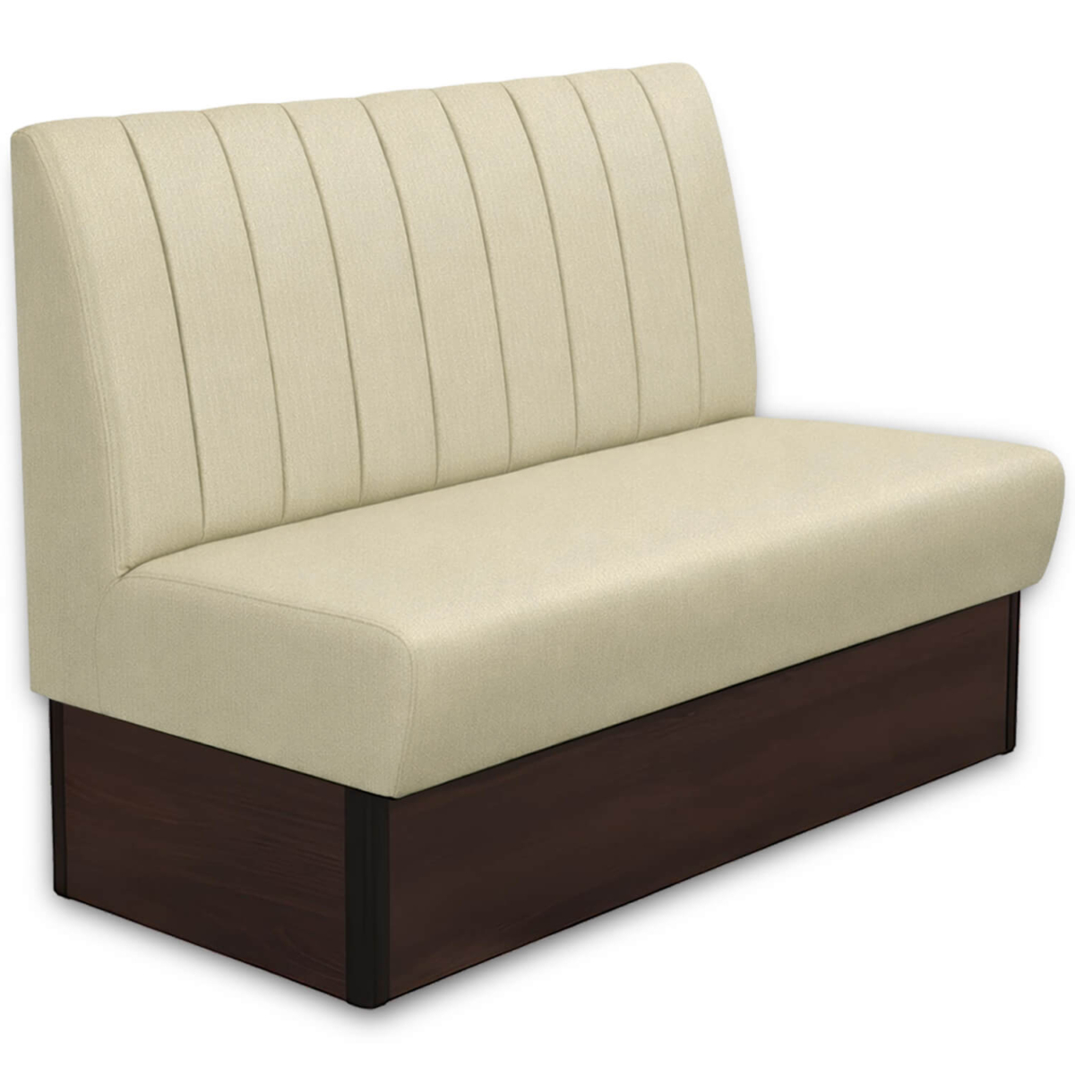 Horeca-Eetbank-SAFRAN-Creme-Stof-140