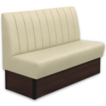 Horeca-Eetbank-SAFRAN-Creme-Stof-150