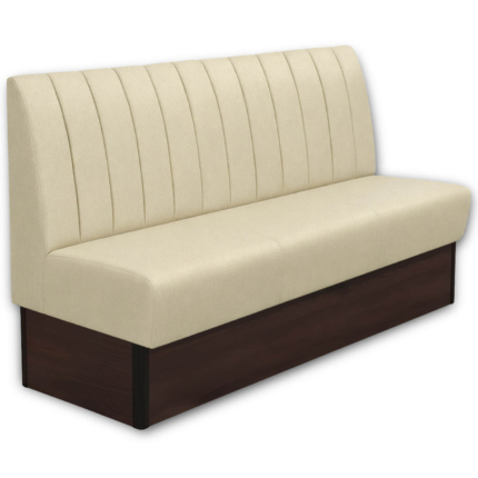 Horeca-Eetbank-SAFRAN-Creme-Stof-180