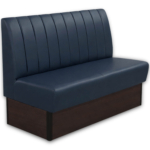 Horeca-Eetbank-SAFRAN-Donker-Blauw-Kunstleer-150