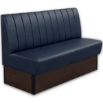 Horeca-Eetbank-SAFRAN-Donker-Blauw-Kunstleer-160