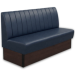 Horeca-Eetbank-SAFRAN-Donker-Blauw-Kunstleer-180