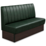 Horeca-Eetbank-SAFRAN-Donker-Groen-Kunstleer-160