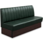 Horeca-Eetbank-SAFRAN-Donker-Groen-Kunstleer-200