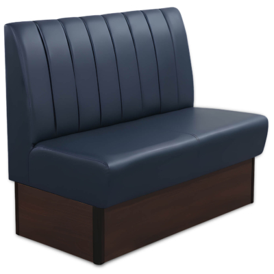 Horeca Eetbank - SAFRAN - Donkerblauw Kunstleer