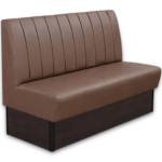 Horeca-Eetbank-Safran-150-cm-Kunstleer-Taupe