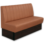 Horeca-Eetbank-Safran-160-cm-Kunstleer-Camel