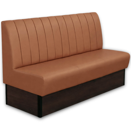 Horeca-Eetbank-Safran-180-cm-Kunstleer-Camel