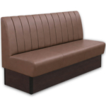 Horeca-Eetbank-Safran-180-cm-Kunstleer-Taupe