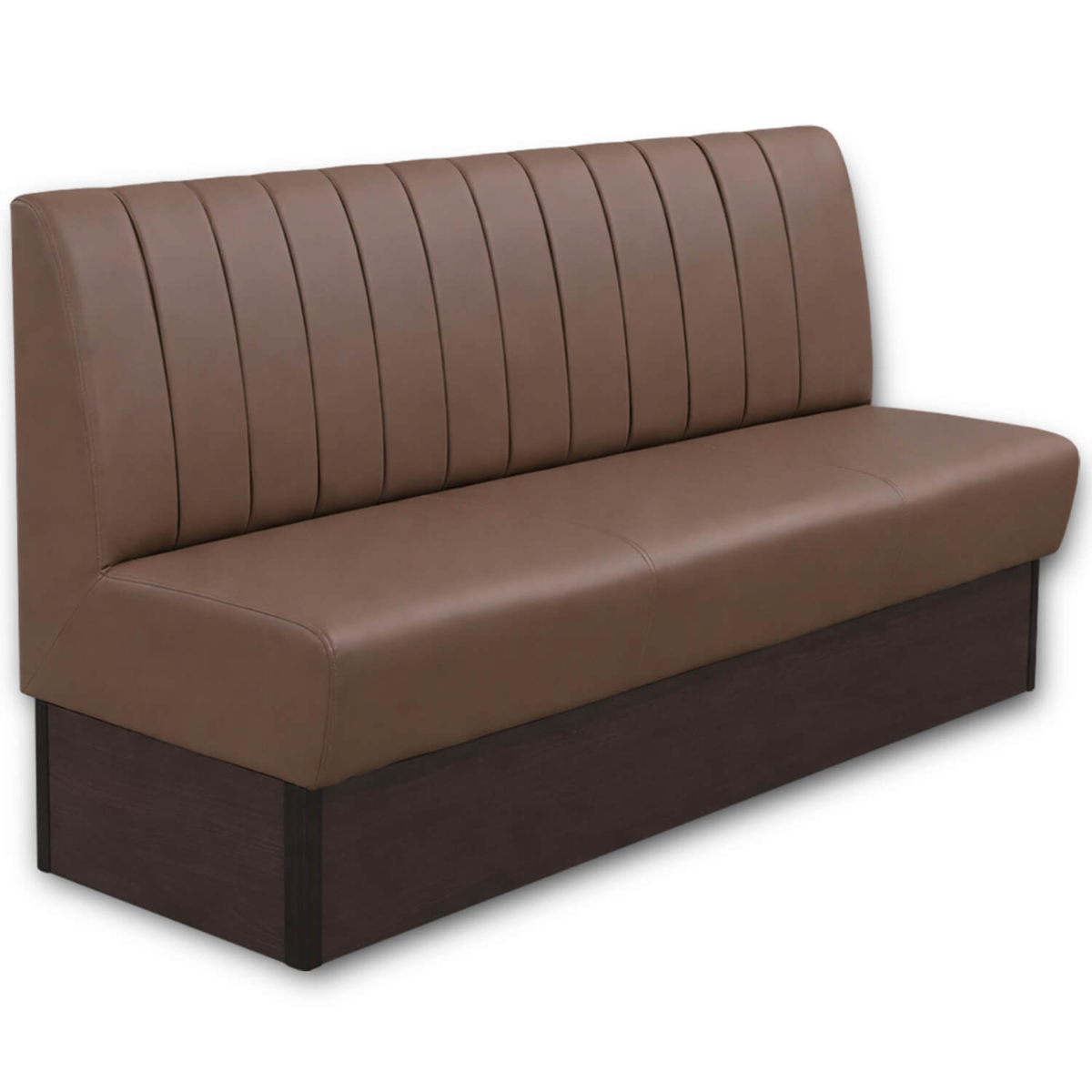 Horeca-Eetbank-Safran-200-cm-Kunstleer-Taupe