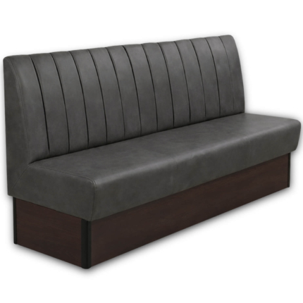 Horeca-Eetbank-Safran-200-cm-Vintage-Microvezel-Antraciet