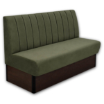 Horeca-Eetbank-Safran-Velvet-Fluweel-Groen-160-cm