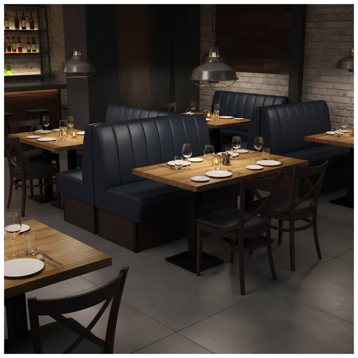 Horeca-Eetbank-Set-AVERON-Kunstleer Horeca-Eetbank-Set-AVERON-Kunstleer