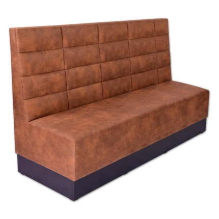 Horeca-Eetbank-Toledo-Microvezel-Cognac-180-cm