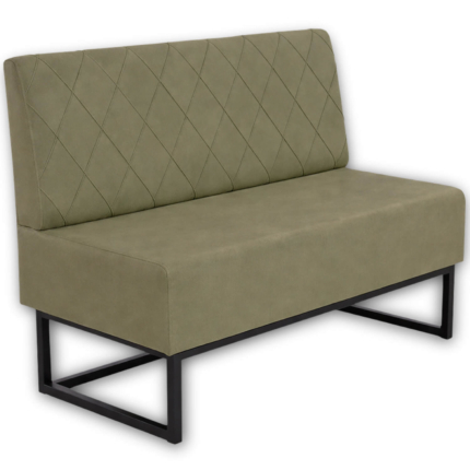 Horeca-Eetbank-Troje-Fluweel-Velvet-Groen-140-cm