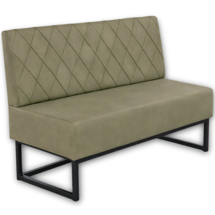 Horeca-Eetbank-Troje-Fluweel-Velvet-Groen-150-cm