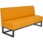 Horeca-Eetbank-Troje-Fluweel-Velvet-Oker-180-cm