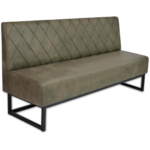 Horeca-Eetbank-Troje-Vintage-Microvezel-Olijf-180-cm