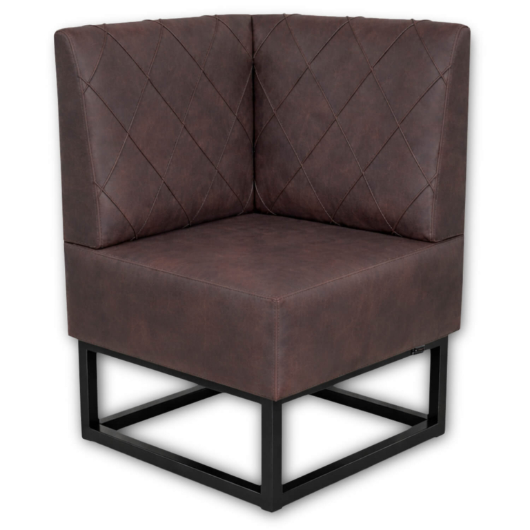 Horeca-Hoek-Eetbank-TROJE-Bruin-Vintage-Microvezel