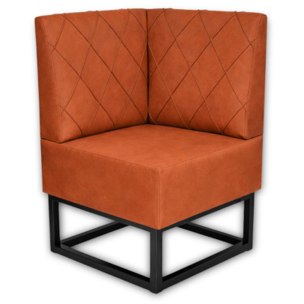 Horeca-Hoek-Eetbank-TROJE-Rust-Velvet-Fluweel