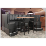 Horeca-Houten-Barstoel-Set-NOCTRA-Zwart-Kunstleer