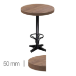 Horeca-Ronde-Statafel-Met-Onderstel-DUBLIN-K4-R60-Hoogte-110cm