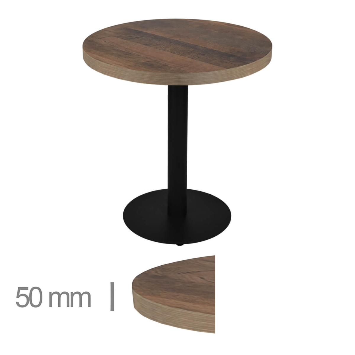 Horeca-Ronde-Tafel-Met-Onderstel-DUBLIN-K3-R70cm Horeca-Ronde-Tafel-Met-Onderstel-DUBLIN-K3-R70cm