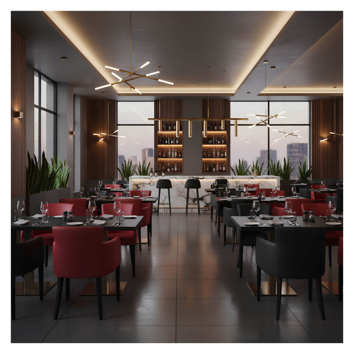 Horeca-Stoel-Set-NOCTIS-Kunstleer Horeca-Stoel-Set-NOCTIS-Kunstleer