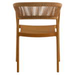 Terrasstoel-CECILE-Armleuning-Stapelbaar-Mosterd-Kunststof-Touw-A