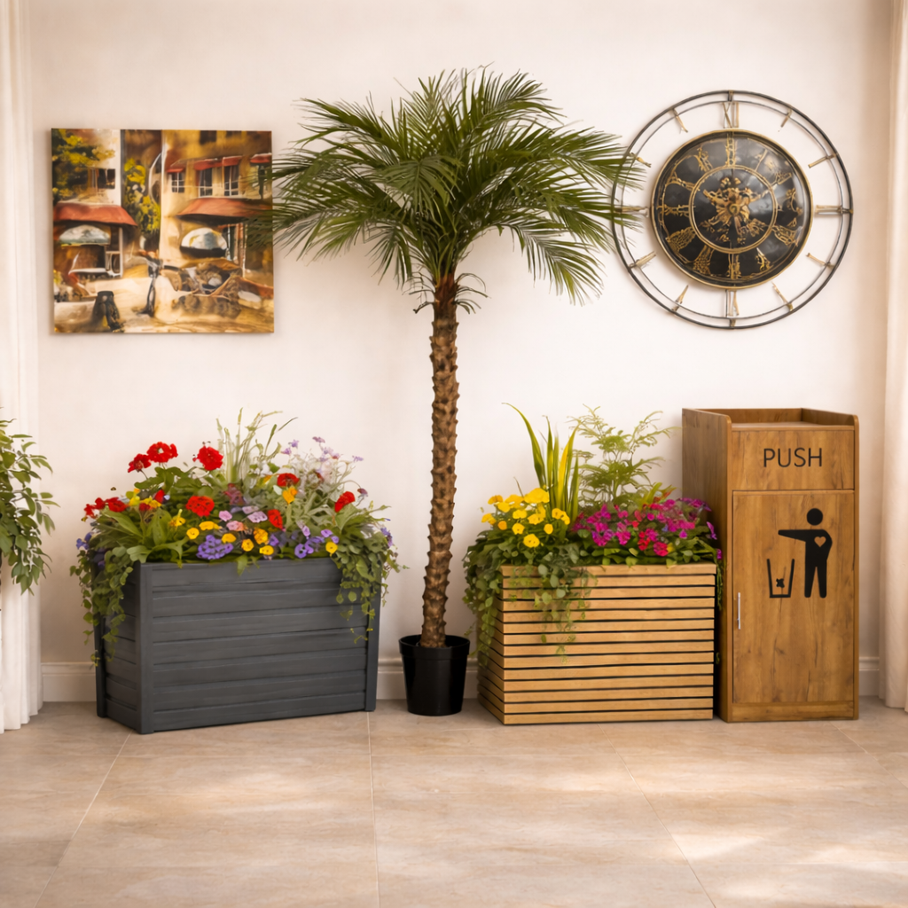 PRULLEN- & PLANTENBAKKEN - DECORATIE