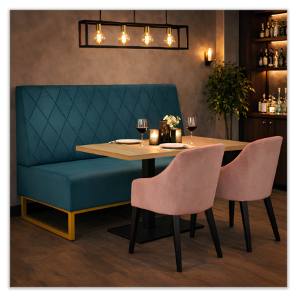 Hoofd-Categorie-Banken-Met-Metalen-Gouden-Poten-Set