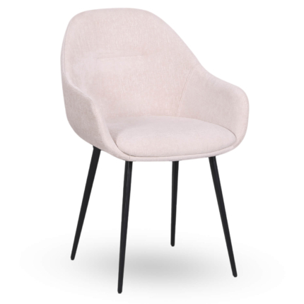 Horeca-Armstoel-OSLO-Creme-Stof