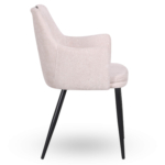 Horeca-Armstoel-VICTORIA-Creme-Stof-Z