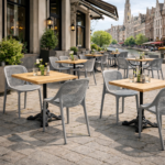 Terrasstoel-AERO-Armleuning-Stapelbaar-grijs-Kunststof