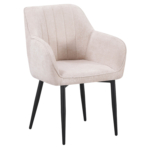 Horeca-Armstoel-ARTES-Creme-Stof