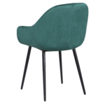 Horeca Armstoel - OSLO - Groen Velvet/Fluweel - Afbeelding 5