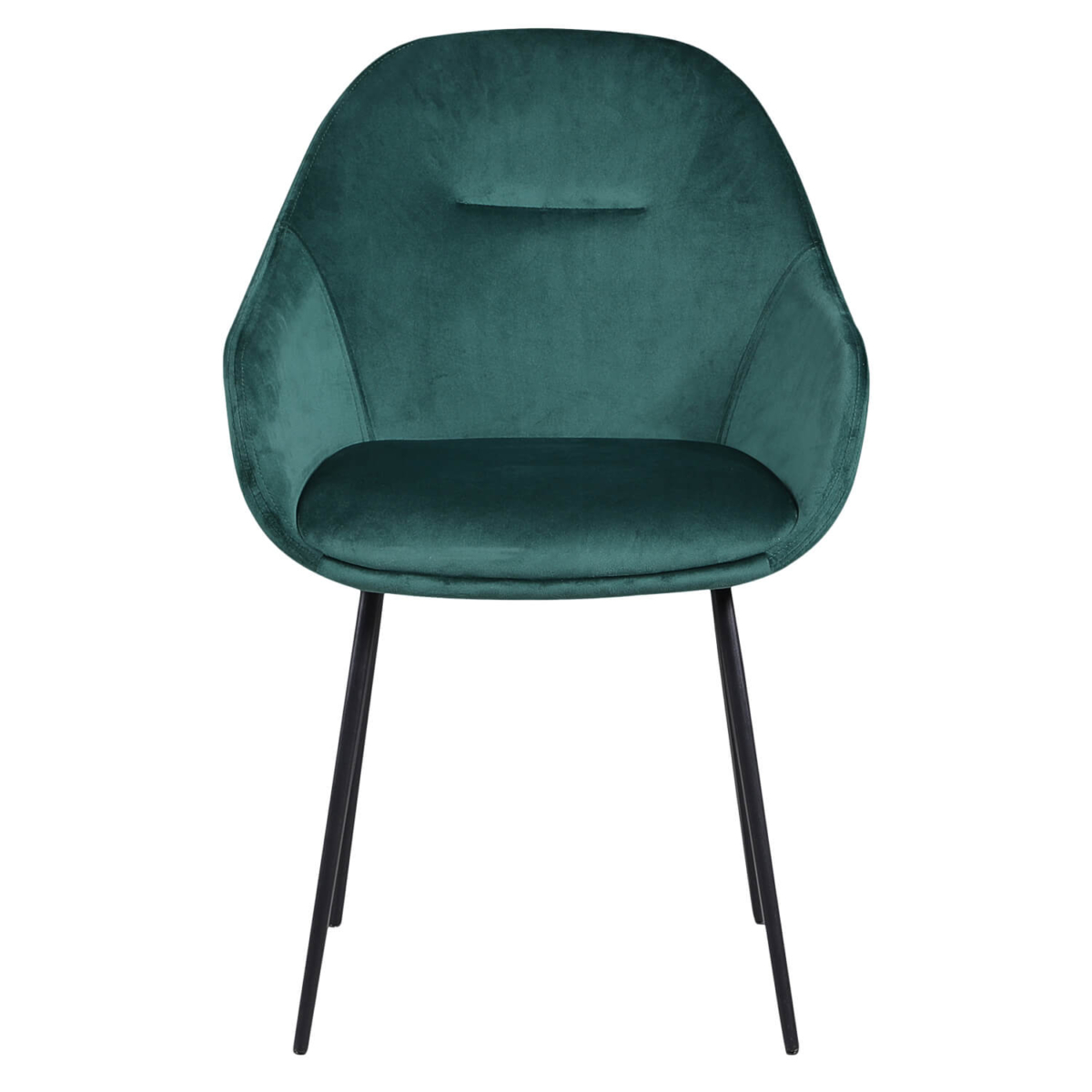 Horeca Armstoel - OSLO - Groen Velvet/Fluweel - Afbeelding 3