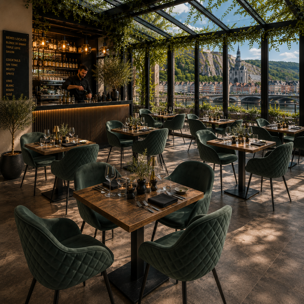 Horeca-Armstoel-CAMILLE-Groen-Velvet-Fluweel-22