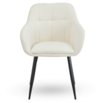 Horeca-Armstoel-JESSICA-Wit-Vintage-Stof-V