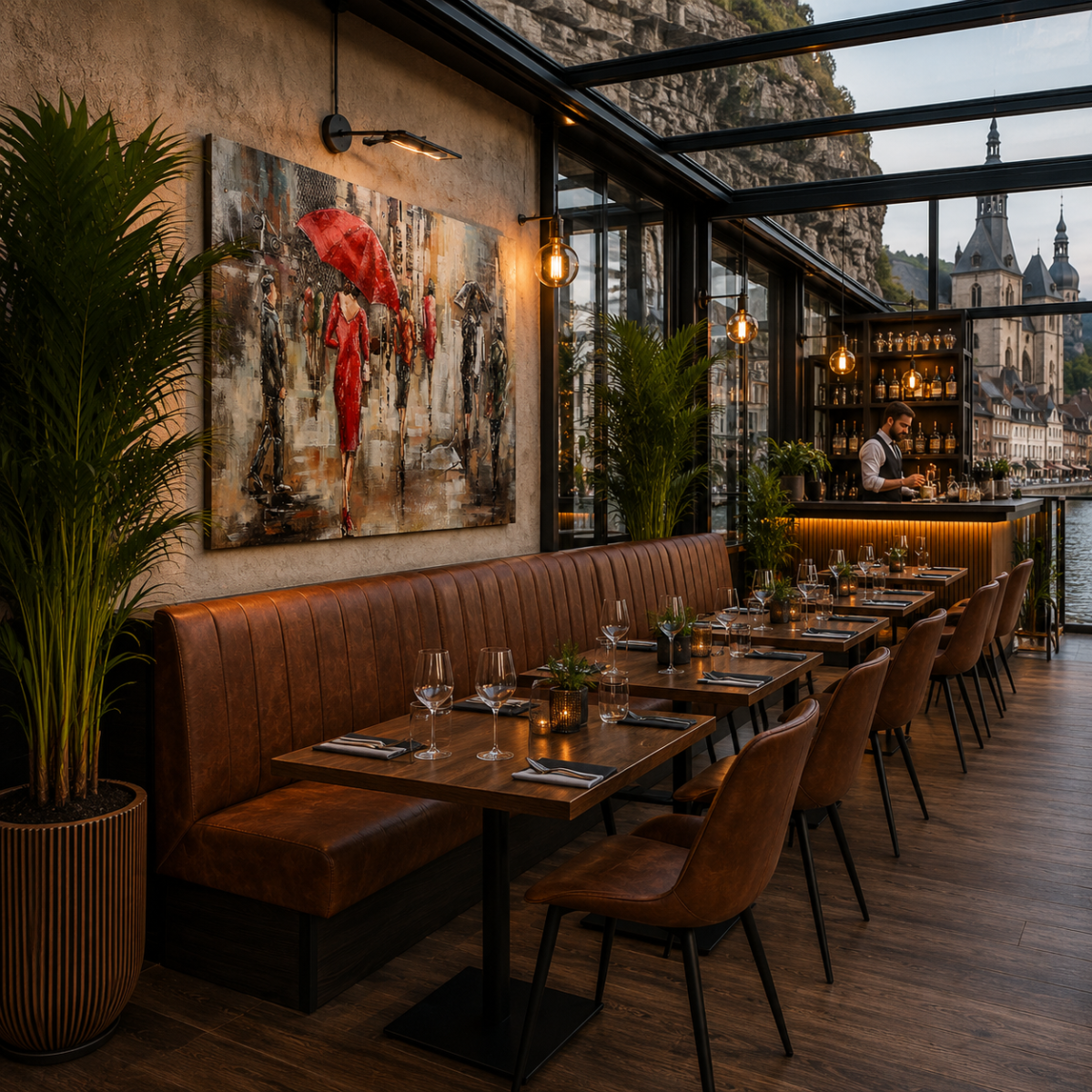Horeca-Schilderij-3D-Metaal-414-80×120-cm