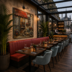 Horeca-Schilderij-3D-Metaal-417-100×100-cm