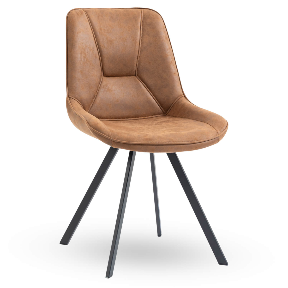 Horeca-Stoel-CARMEN-Cognac-Microvezel Horeca-Stoel-CARMEN-Cognac-Microvezel