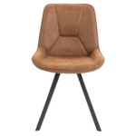 Horeca Stoel - CARMEN - Cognac Vintage Kunstleer - Afbeelding 2